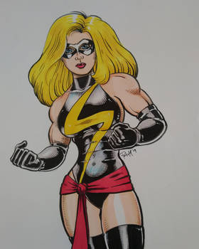 Captain Marvel Ms Marvel markers