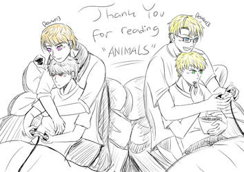 Fic Animals (Sketch) by Desuke13