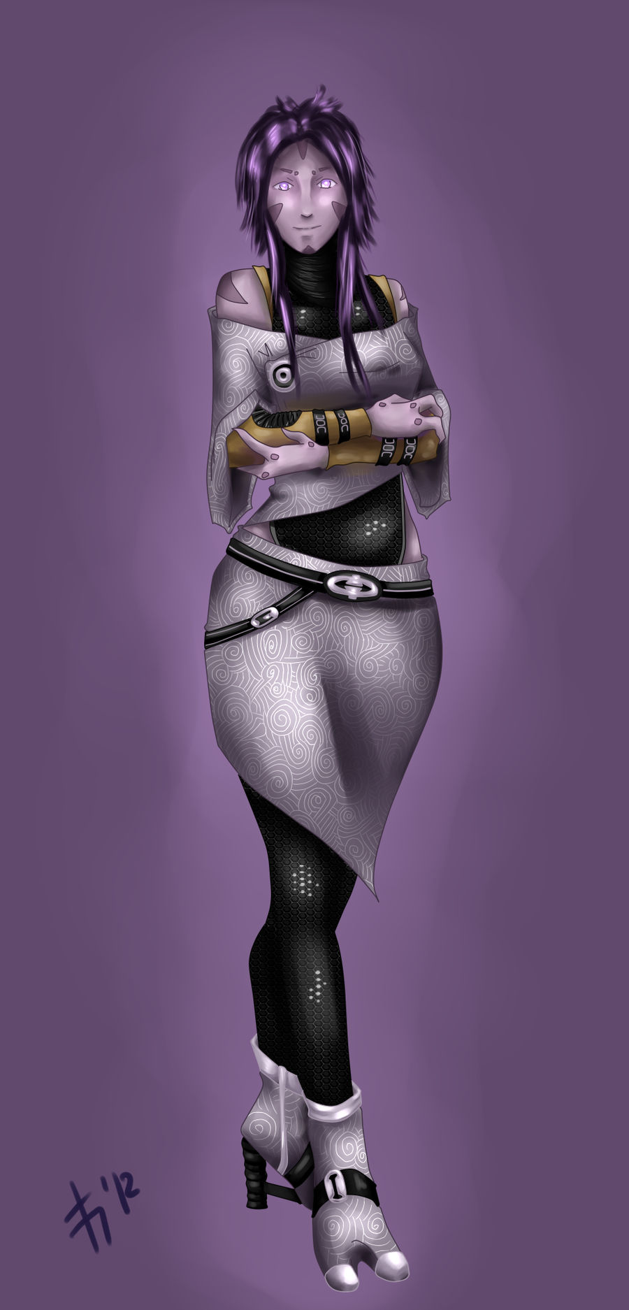 Tali Zorah without a suit