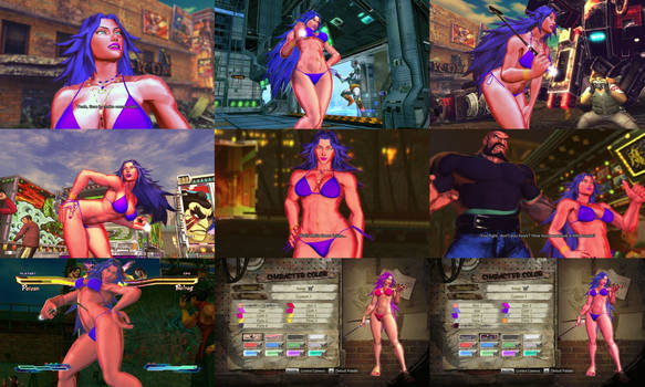 Street Fighter x Tekken Poison Bikini Mod