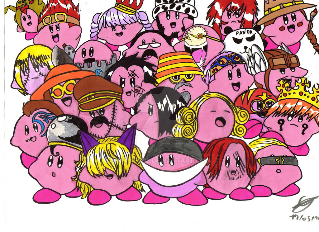 Kirby One Piece By Daraen02 On Deviantart