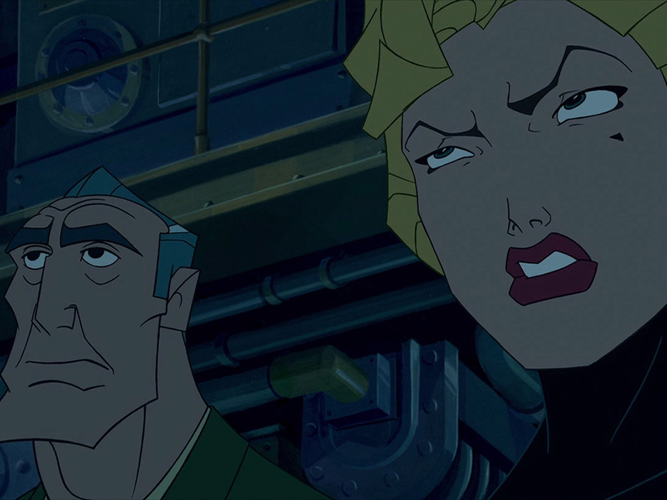 Commander Rourke Concept Commander Rourke and Helga Sinclair (Full Screen) by ...