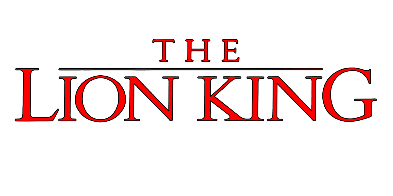 The Lion King (1994) logo by JonahCampbellRocks04 on DeviantArt