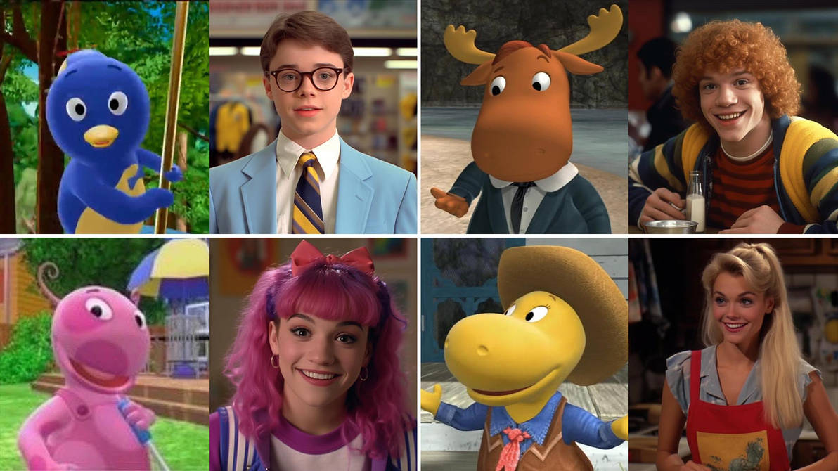 The Backyardigans as a 1980s live-action sitcom by AmazingIanRoe2024 on ...