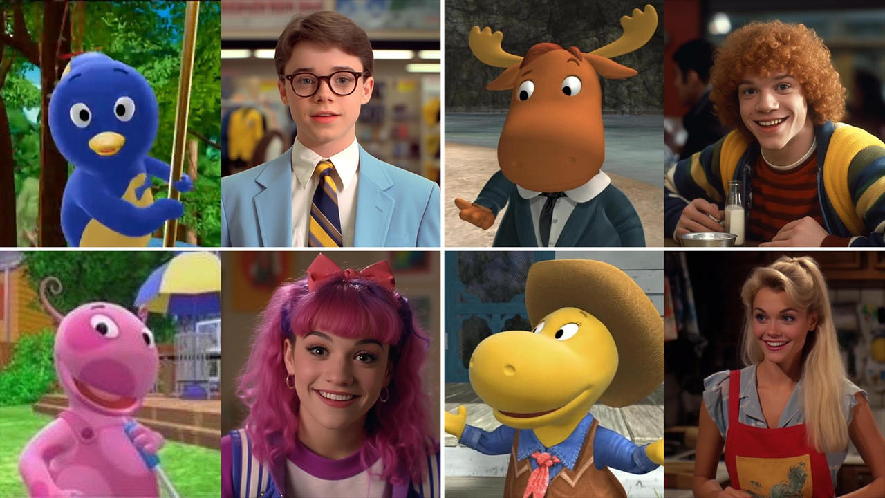 The Backyardigans as a 1980s live-action sitcom by AmazingIanRoe2024 on ...