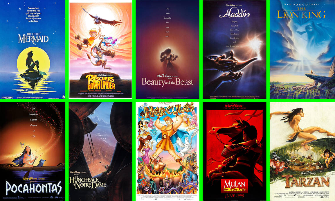 Disney Renesance Which Disney Renaissance film is your favorite? by AmazingIanRoe2024 on ...