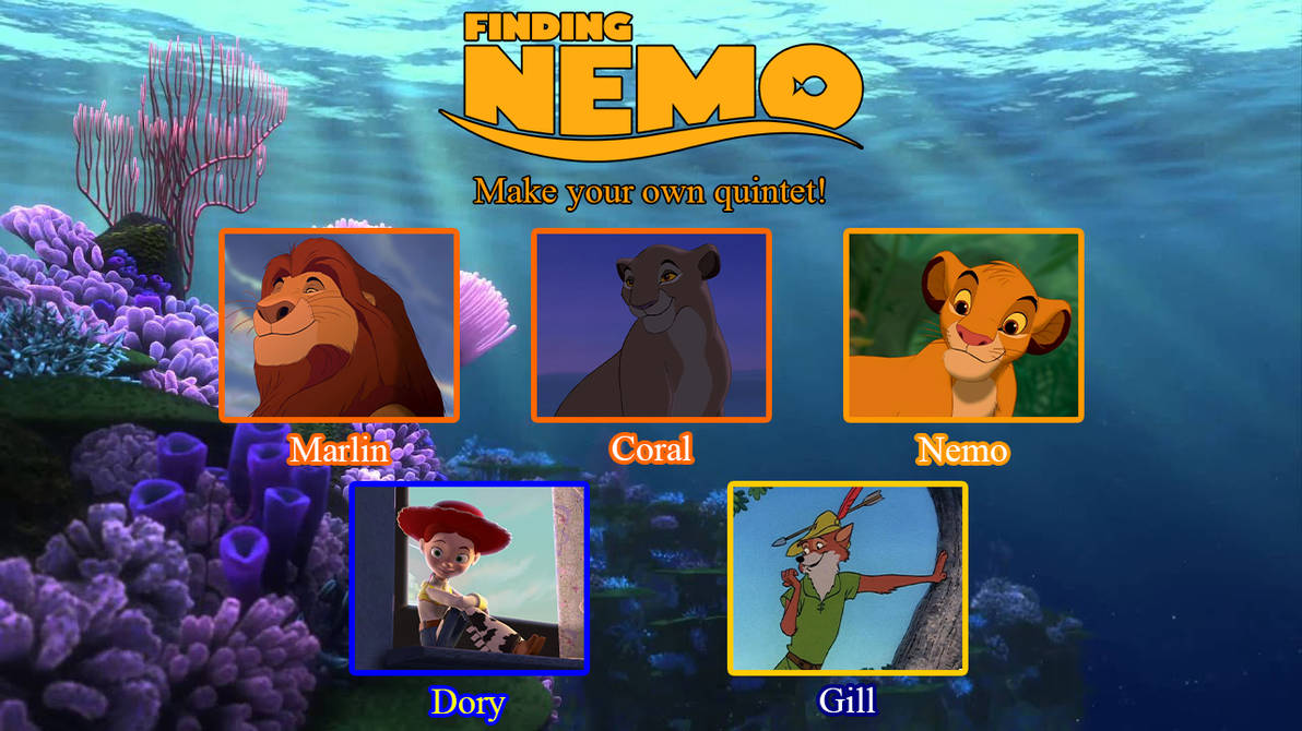 Finding Simba Quintet by AmazingIanRoe2024 on DeviantArt