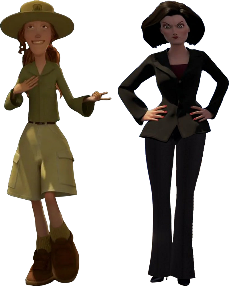 Gladys Sharp and Ranger Beth by AmazingIanRoe2024 on DeviantArt