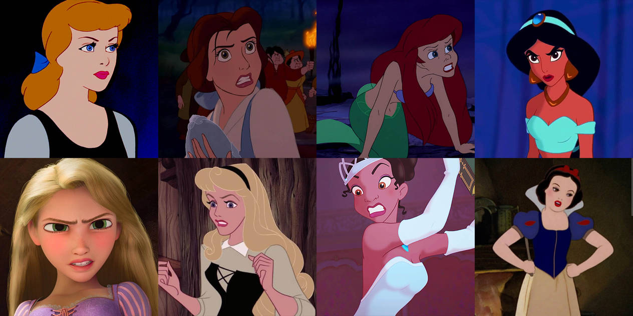 Disney Angry The Disney Princesses are angry by AmazingIanRoe2024 on DeviantArt