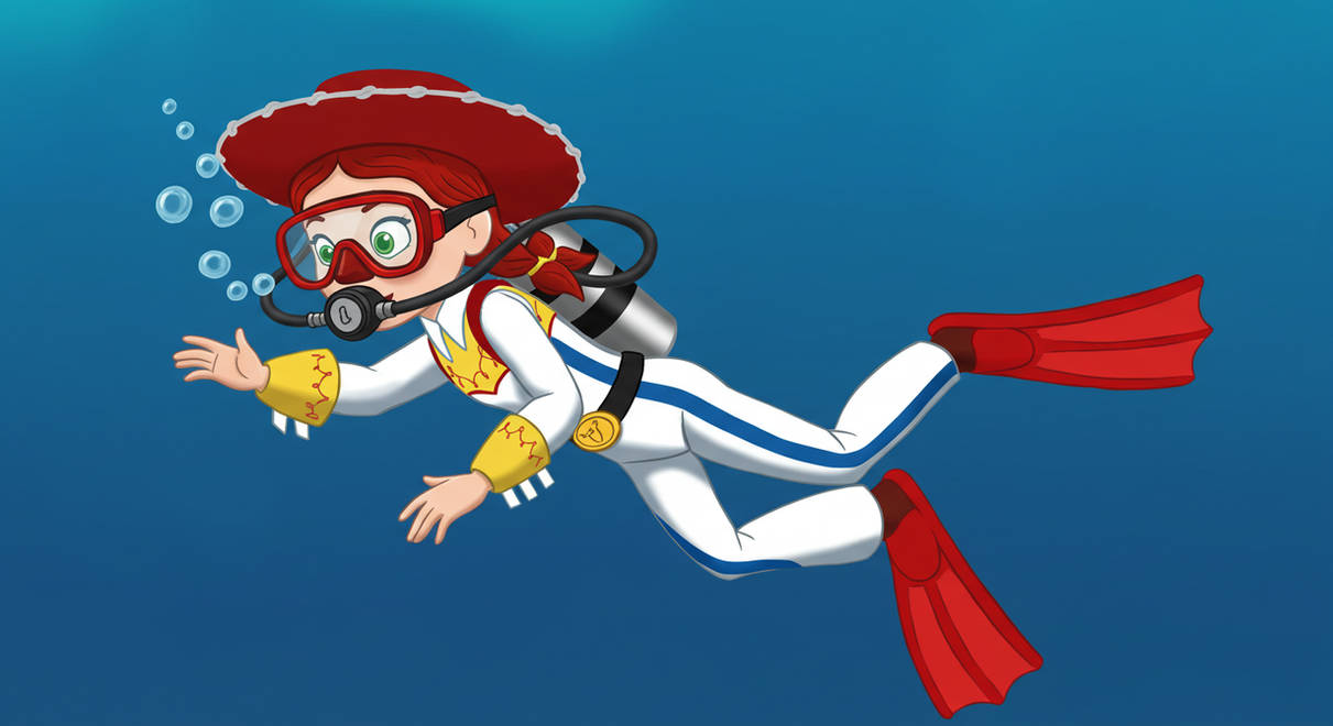 Jessica Rabbit Scuba Jessie scuba-diving by AmazingIanRoe2024 on DeviantArt