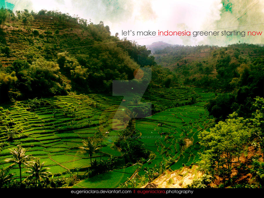 lets make Indonesia greener