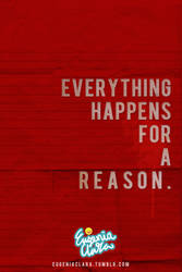 Every Thing Happens For A R.