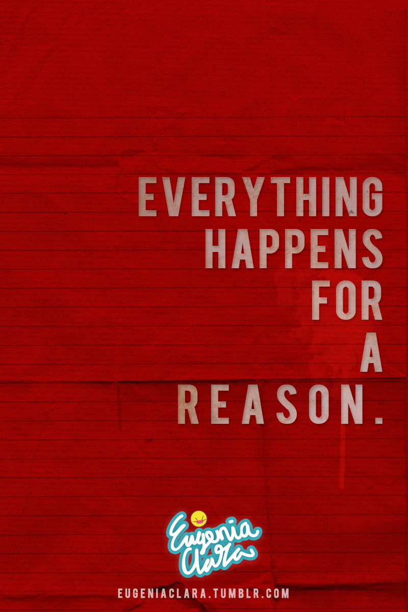 Every Thing Happens For A R.