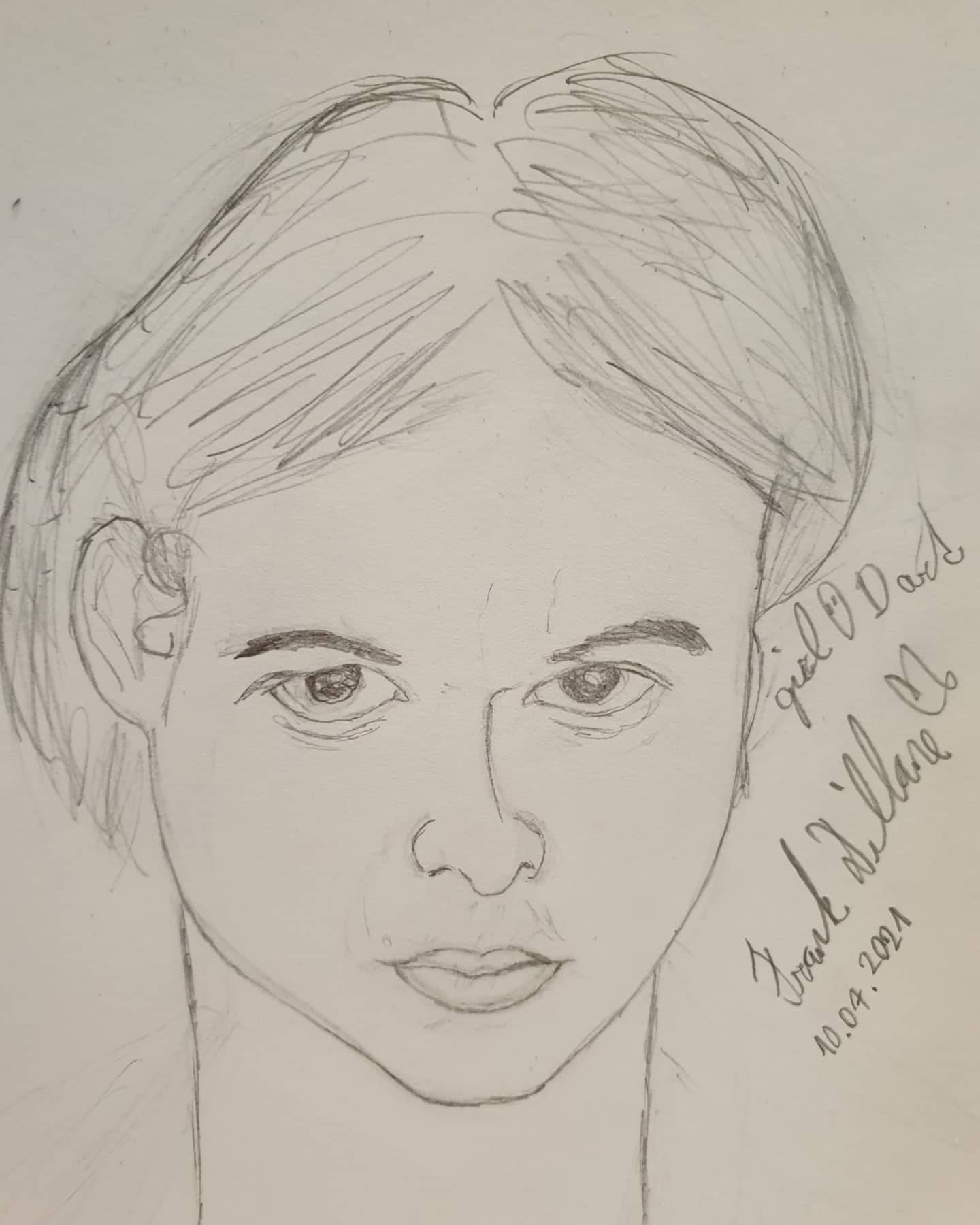 Frank Dillane / FTWD / drawing portrait by Denisa-girl on DeviantArt