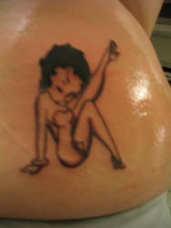 Betty Boop tatto
