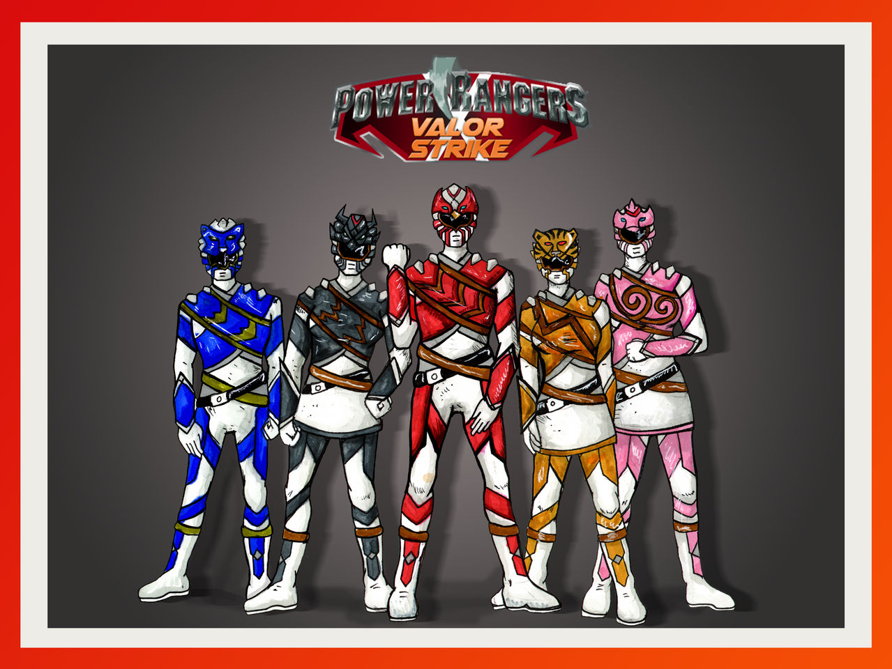 Power Rangers: Valor Strike by KyuubiNight on DeviantArt