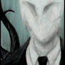 Oil Pastel: Slenderman 2