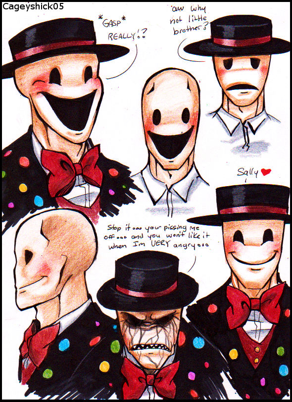 Splendorman expression doodles by Cageyshick05 on DeviantArt