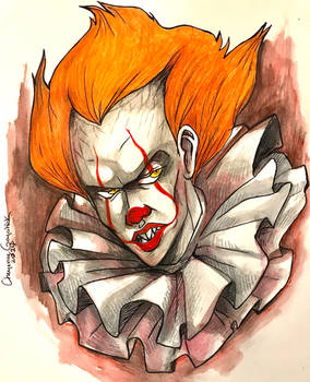 Pennywise drawing