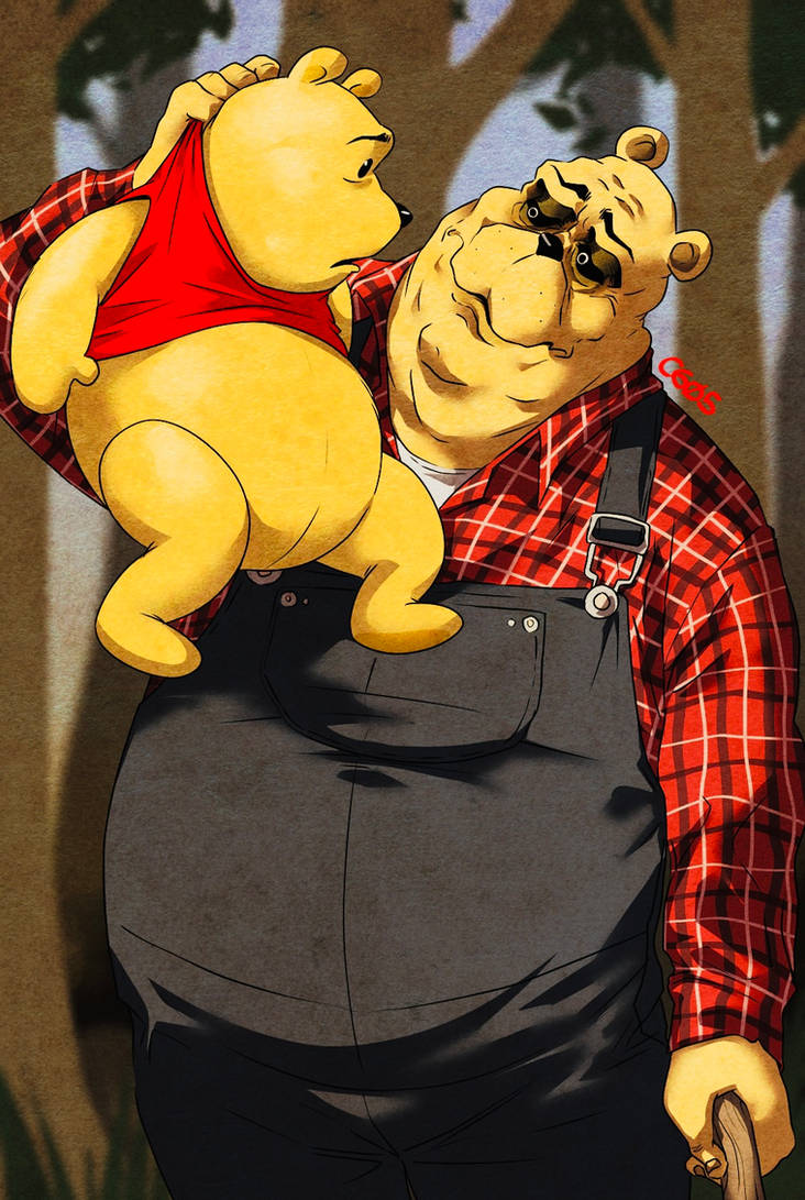Pooh meets... Pooh by Cageyshick05 on DeviantArt