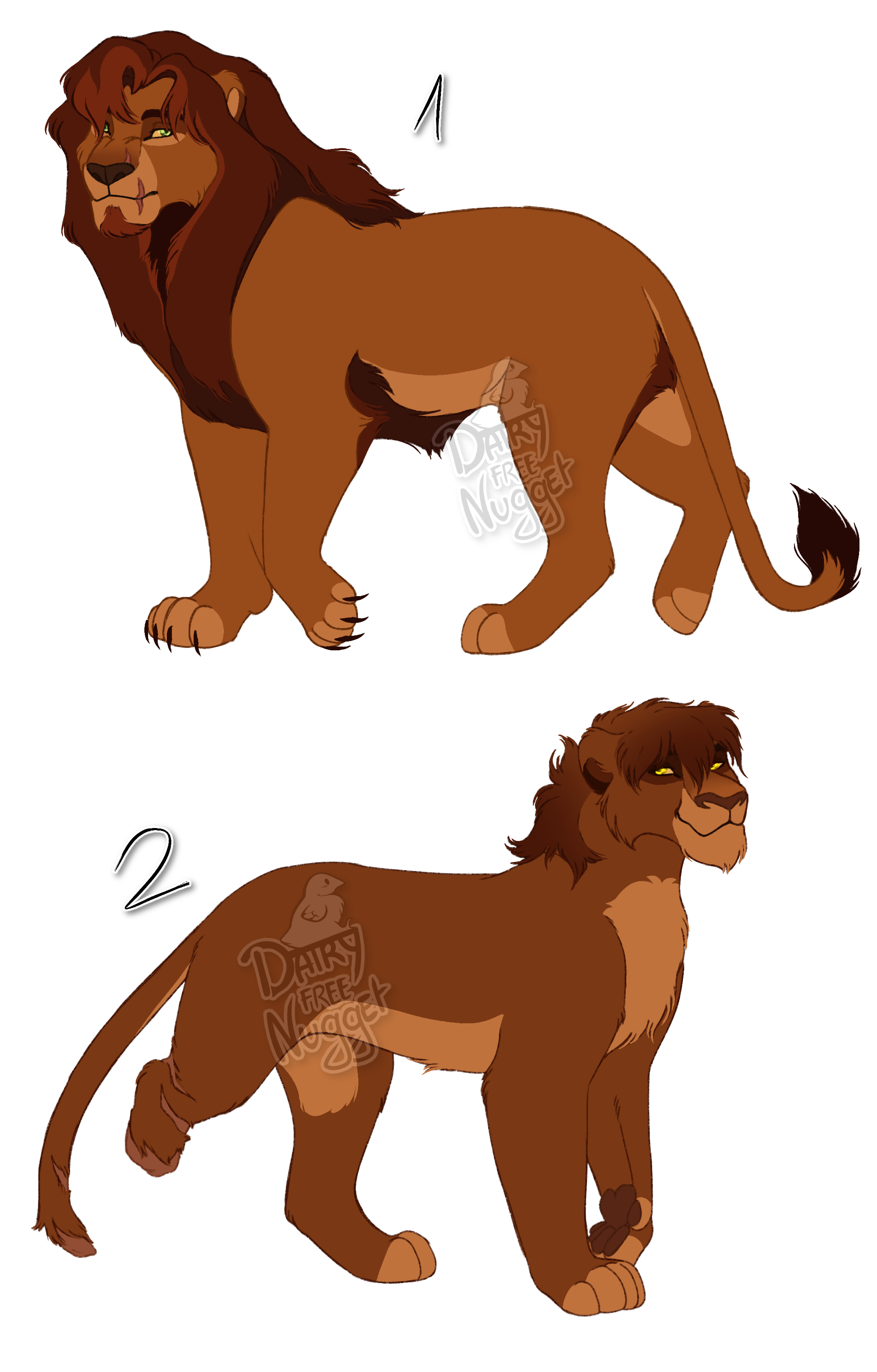 Spooky Simba Simba x Kovu adopts CLOSED by spooky-arts on DeviantArt