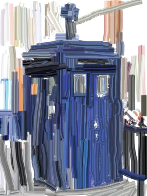 Painted Tardis