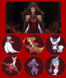 Wanda Maximoff Pokemon Team