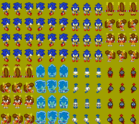 Pixilart - sonic cd sprites by atobin0002