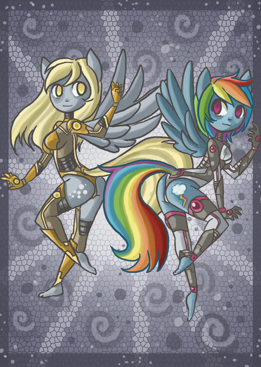 Derpy x Rainbowdash