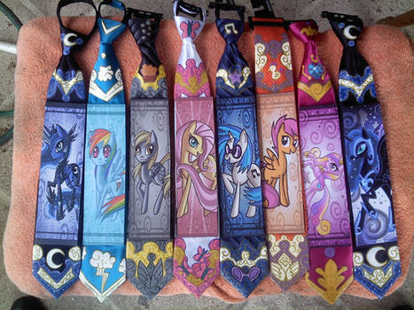 RaptorART Pony ties V. 6