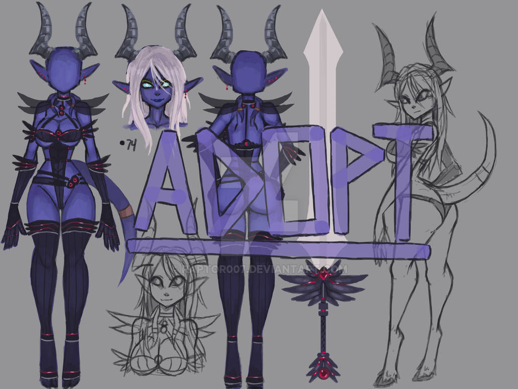 Midnight striker draenei ADOPT