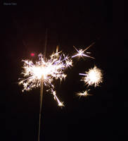 A sparkler