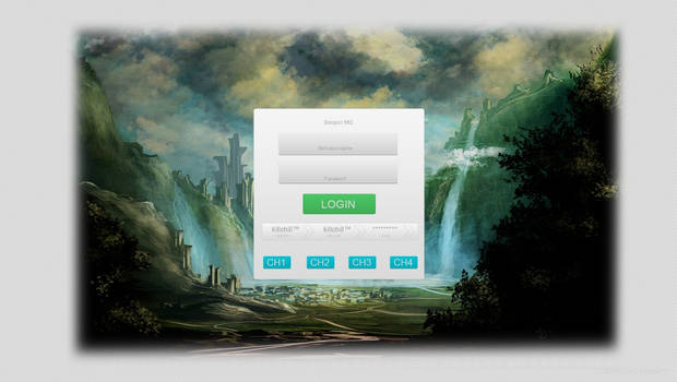 # 7 LOGIN-INTERFACE CleanDesign by killchill