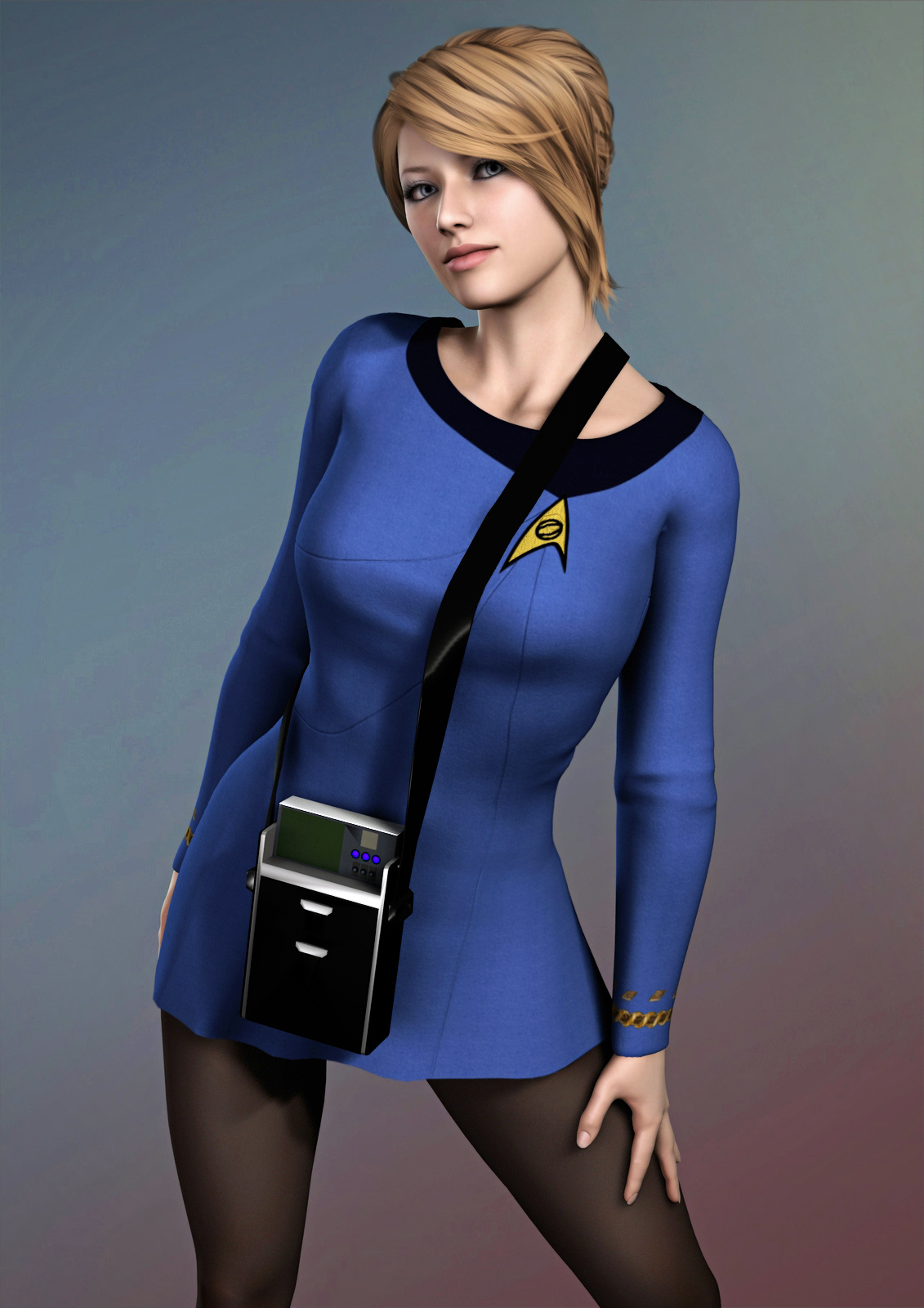 Gwen Joins Starfleet HD