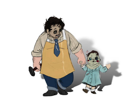 Leatherface and Carolina