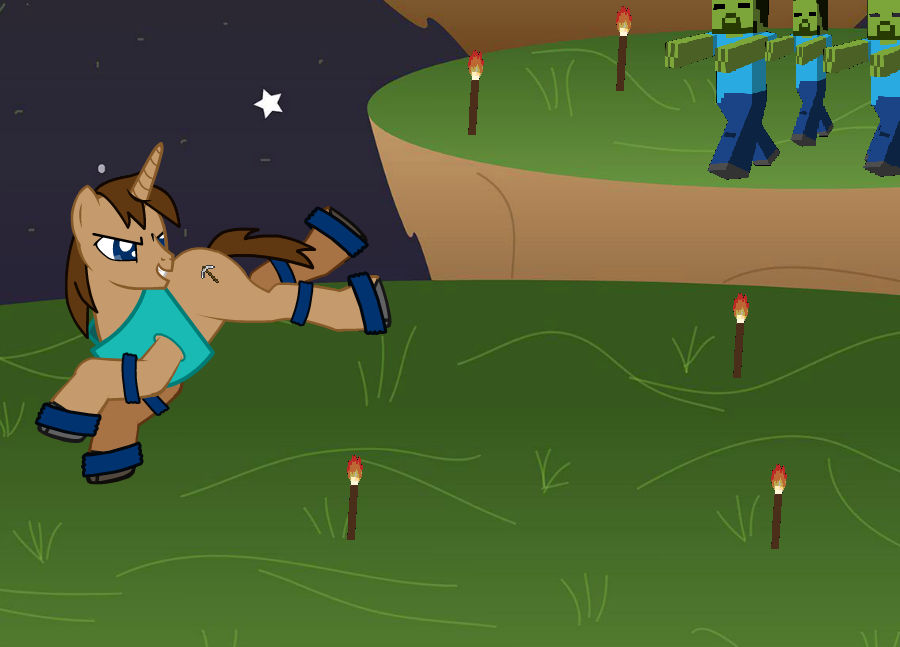 Minecraft X Mlp By Bolt187 On Deviantart