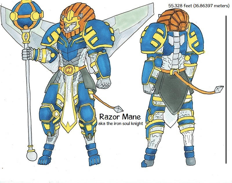 Razor Mane - Knight form -character sheet by n1ghtmar37 on DeviantArt