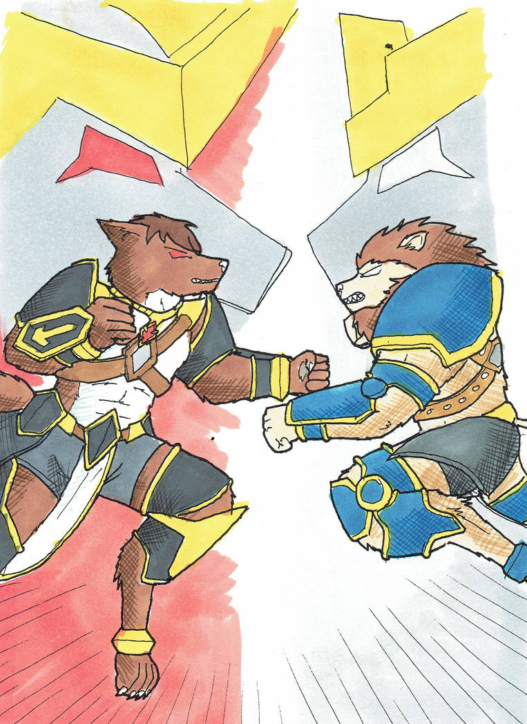 Rivalry by n1ghtmar37 on DeviantArt