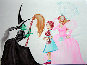 The Watercolor Witches of Oz