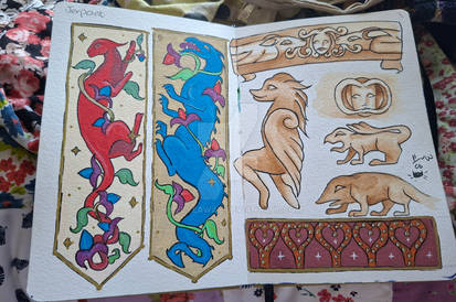 Abbey Sketches