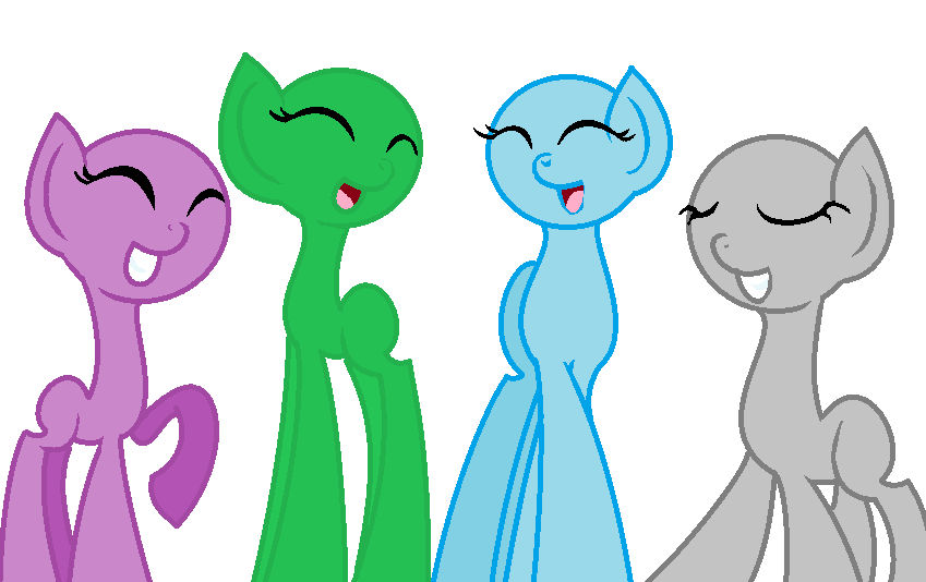 MLP : Base1 by MLPClovertheclever on DeviantArt