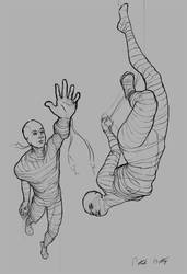 More foreshortened mummies...