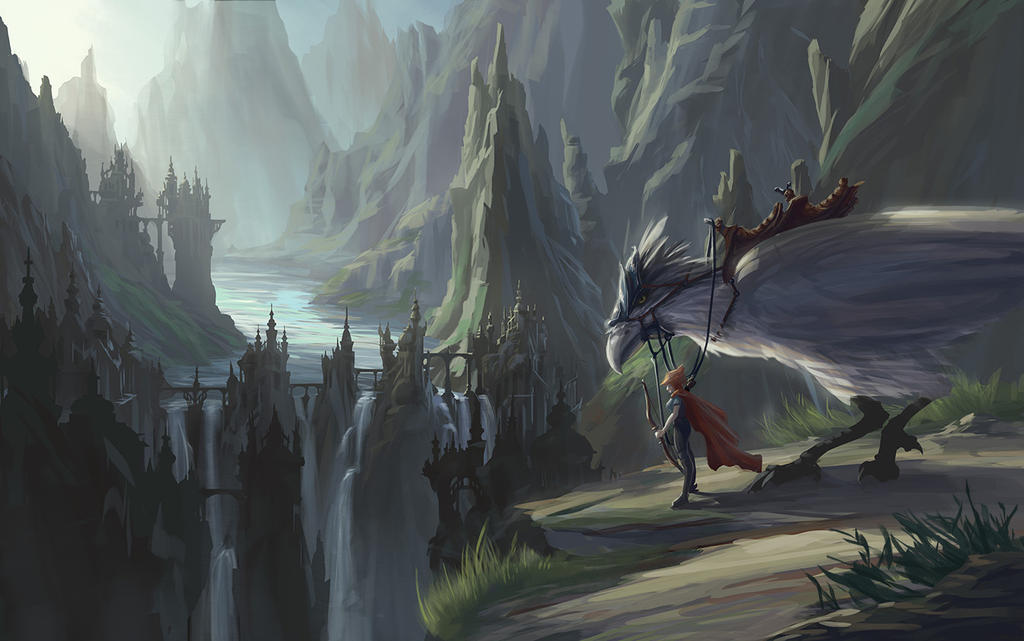 Flying Bird Rider Bird Rider WIP by Fuzzybunikins on DeviantArt