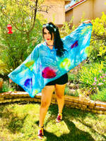 Ocean Style Poncho  by StardomByMichelle