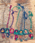 Disney Princess Bottle-Cap Necklaces  by StardomByMichelle