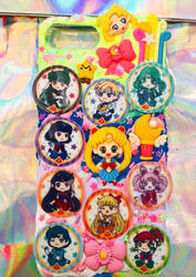 Sailor Scouts iPone 7and8 Plus Case by StardomByMichelle