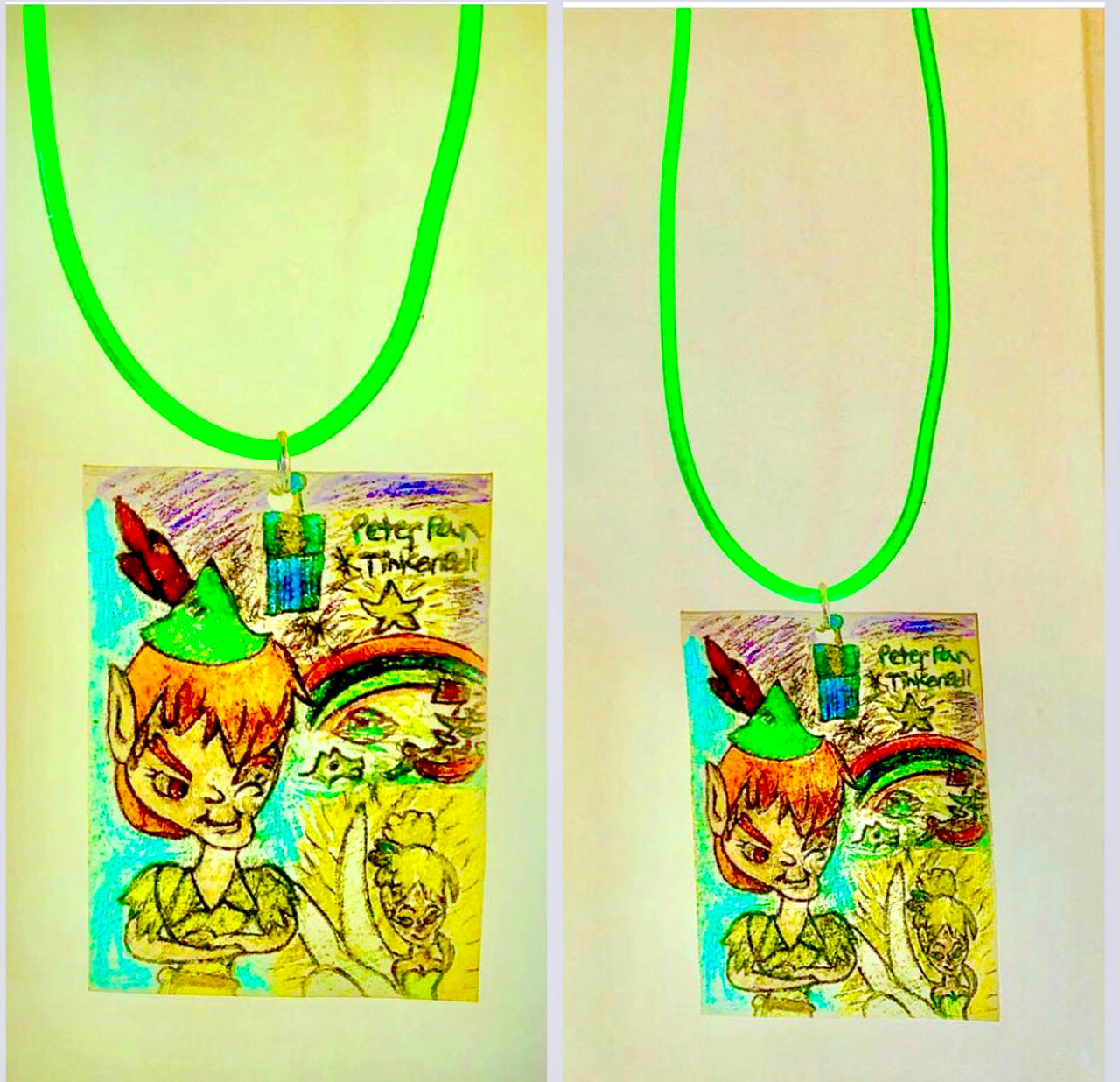 Peter Pan Shrinky Dink Necklace by StardomByMichelle on DeviantArt