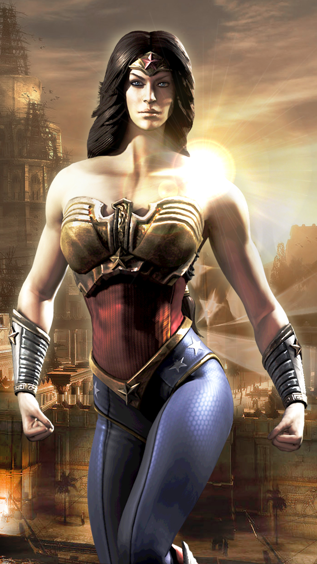 Injustice Gods Among Us Wonder Woman,Game Art X Injustice Gods Among Us Wal...