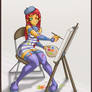 Starfire Painting on canvas