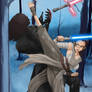 Rey fights Kylo Ren